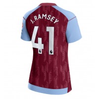 Fotbalové Dres Aston Villa Jacob Ramsey #41 Dámské Domácí 2023-24 Krátký Rukáv